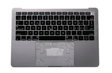 Produktbild för Apple Macbook Air M1 13" A2337 (2020) - Top Cover & Tangentbordsbyte - Space Grey - Grade A