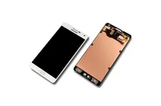 Produktbild för Samsung Galaxy A7 (SM-A700) - Skärm och Glasbyte - Vit