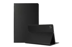 Produktbild för Taltech Slim Cover meds ställfunktion för Lenovo Tab M10 Plus - Black