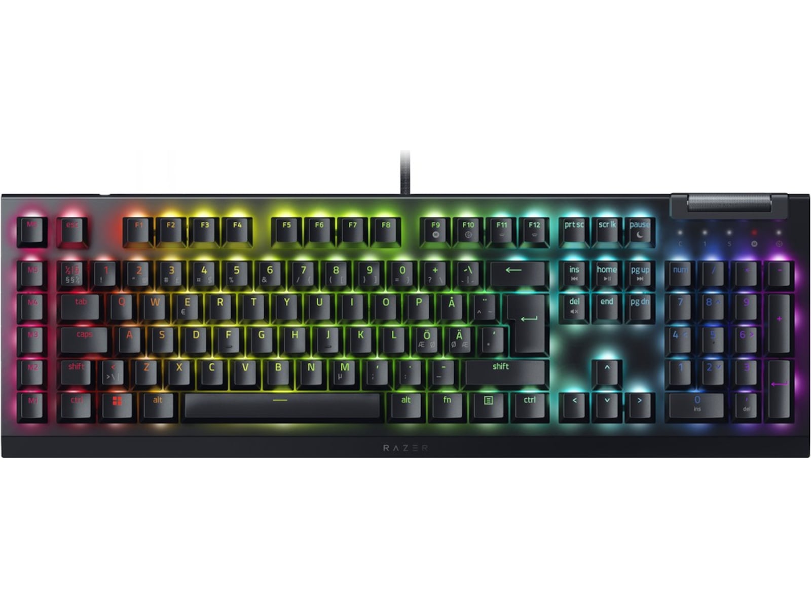 Produktbild för Razer Blackwidow V4 X Green Switch gamin