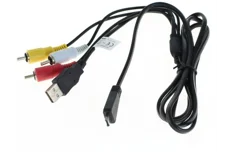 Produktbild för COM USB / AV - Kabel - Kompatibel med div Sony Cyber Shot