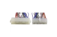 Produktbild för Deltaco Adapterkabel 24-pins EPS till 20-pins ATX, 10cm