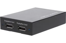 Produktbild för Deltaco DisplayPort Splitter - 1 till 2  - Upp till 2560 x 1600