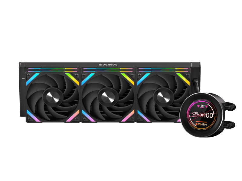 Produktbild för Sama Q60 360mm AIO - Svart