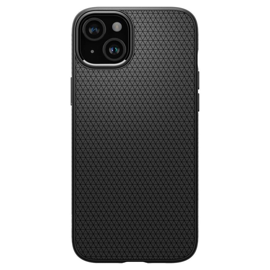 Produktbild för Spigen Liquid Air skal för iPhone 15 - Mattsvart