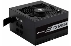 Produktbild för Corsair TX550M -  550W - 80 Plus Gold - Semi Modular