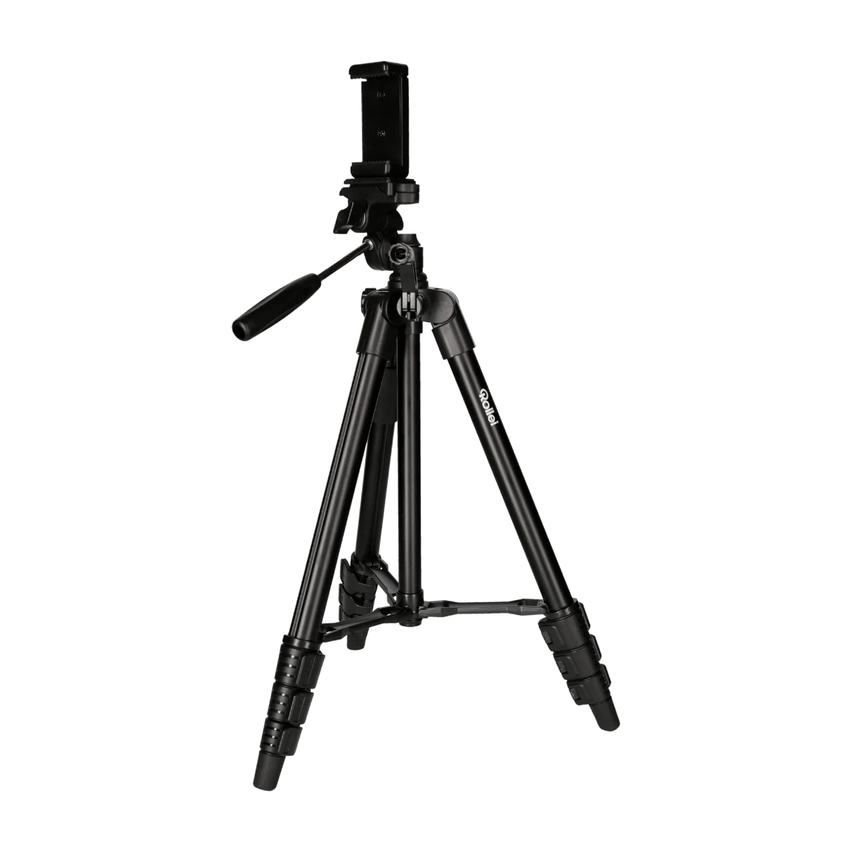 Produktbild för Rollei Traveler Tripod för mobiltelefon/actionkamera - Stativ med tre ben - Svart