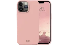 Produktbild för SiGN Liquid Silicone Case for iPhone 14 Pro Max - Sand Pink