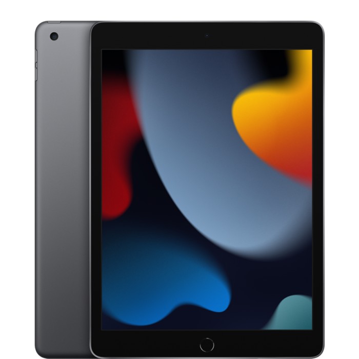 Produktbild för Apple iPad 9th gen (2021) - WiFi - 64GB - Space Grey - Grade A