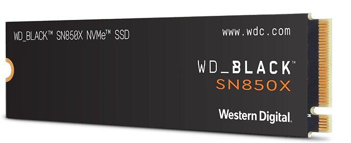 Produktbild för Western Digital Black 2TB SN850X NVMe SSD - Renoverad produkt