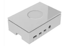 Produktbild för Raspberry Pi 4 Model B Skal - Vit