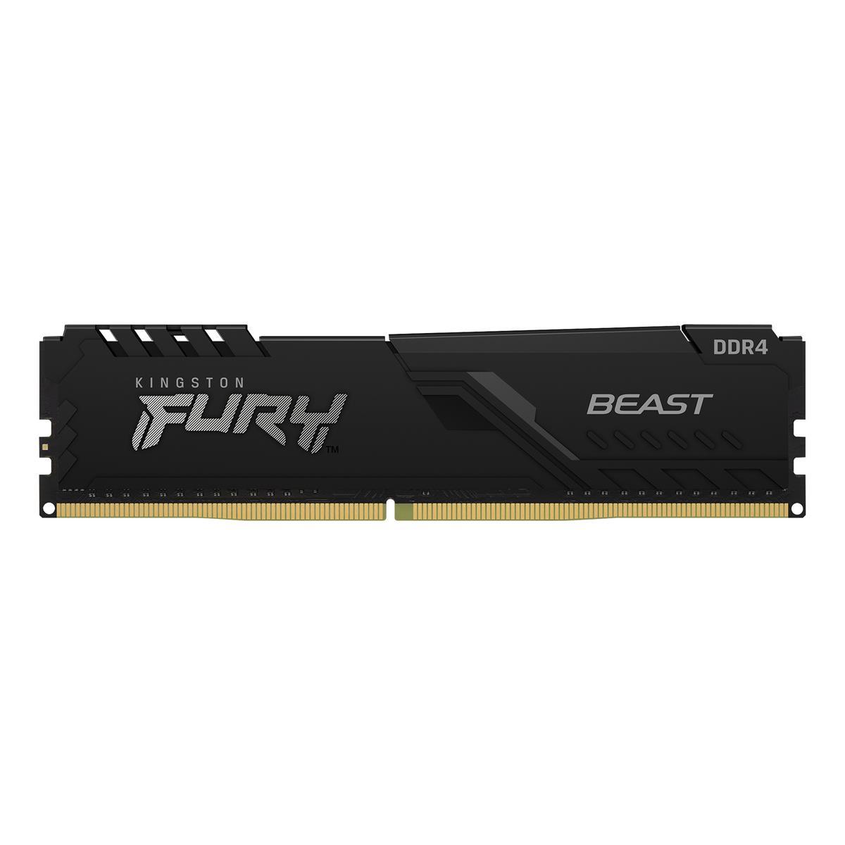 Produktbild för Kingston FURY Beast 8GB - DDR4 - 3200MHz - Svart