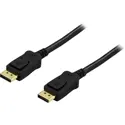 Produktbild för Deltaco DisplayPort monitorkabel - 4K i 60Hz - 5m