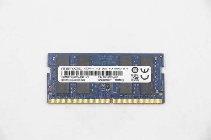 Produktbild för Lenovo 16GB DDR4 SO-Dimm - 3200MHz - Bulk förpackad
