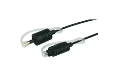 Produktbild för Deltaco Digital Fiberkabel Audio, Toslink-MiniPlug, 2m