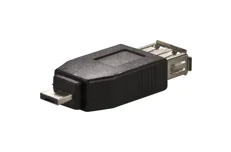 Produktbild för Deltaco USB-adapter Typ A ho - Typ Micro A ha
