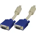 Produktbild för Deltaco VGA Monitorkabel HD15 - ha-ha - 2m