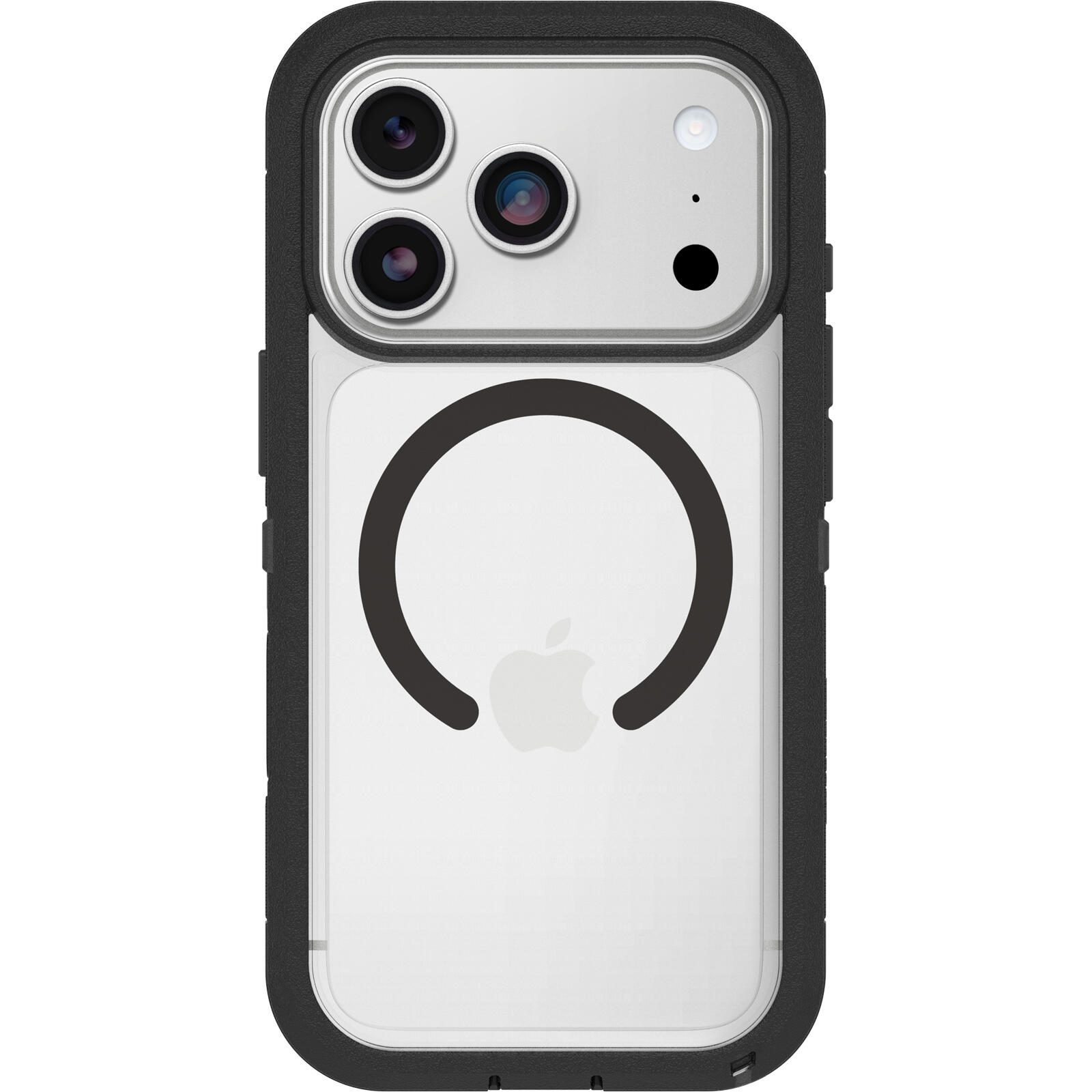 Produktbild för Otterbox iPhone 18 Pro - Defender Pro XT Clear Camera Control - Transparant/Svart