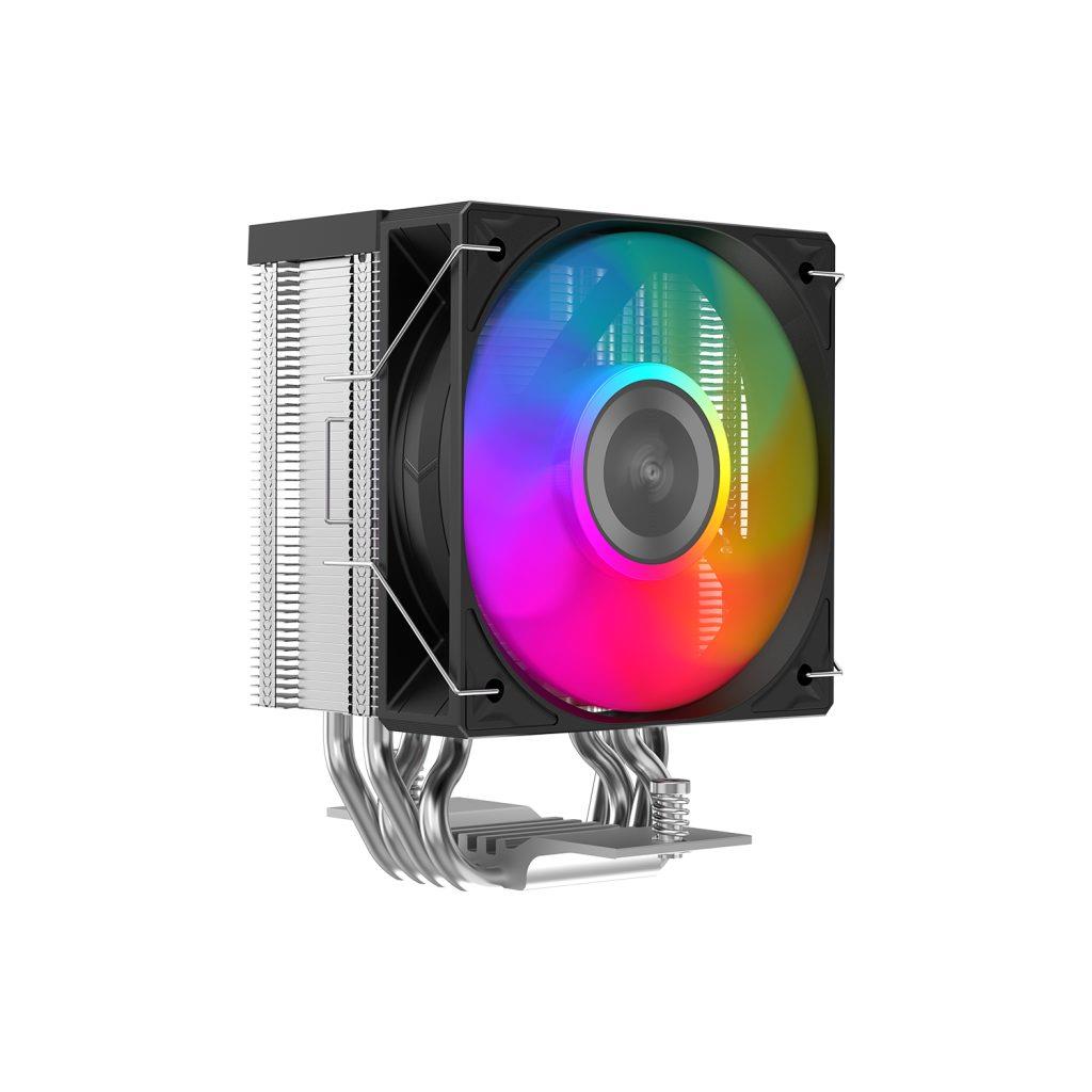 Produktbild för SAMA X40L Black ARGB 100mm PWM Fan