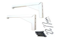 Produktbild för Elite Screen 12" Vägg/takfäste Vit för projektorduk