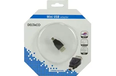Produktbild för Deltaco USB-adapter Typ A ho - Typ Mini B ha