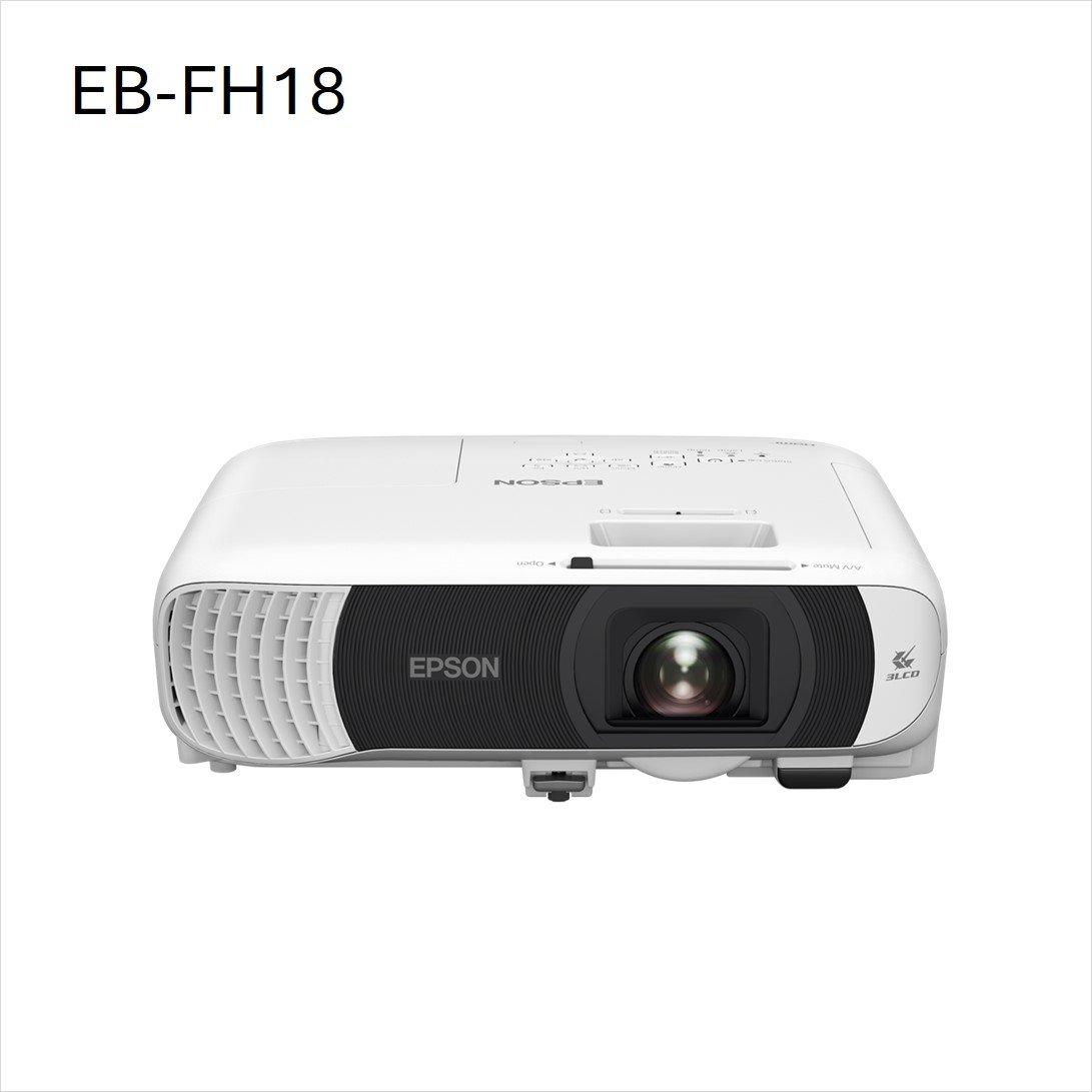 Produktbild för Epson EB-FH18 Projektor - FullHD - Apple AirPlay 2 - Wi-Fi - 2st HDMI - 4 100 lumen