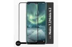 Produktbild för Gear Härdat Glas 2,5D - Nokia 7.2 - Full Cover