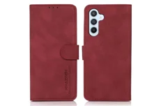 Produktbild för KHAZNEH Plånboksfodral för Samsung Galaxy A05s - Röd