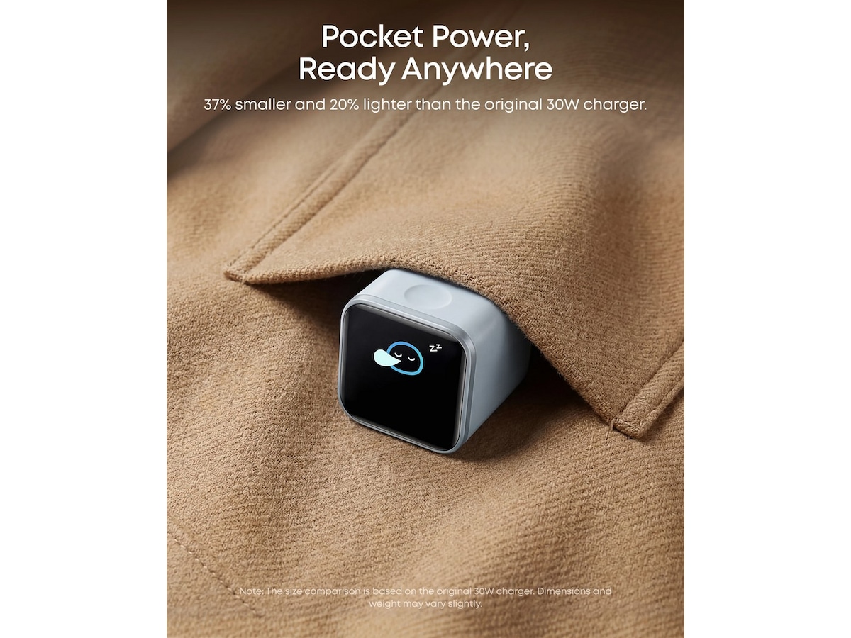 Produktbild för Anker Nano 45W Smart Display Charger (or