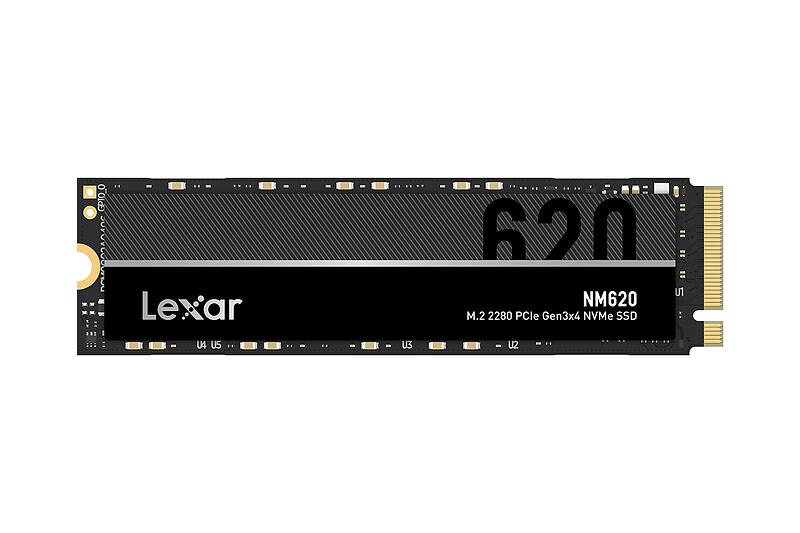Produktbild för Lexar NM620 SSD 512GB M.2 NVMe PCI Express 3.0 x4 - Renoverad produkt