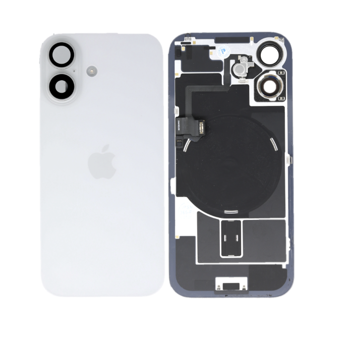 Produktbild för Apple iPhone 17 - Baksidebyte - Vit (Glaset)