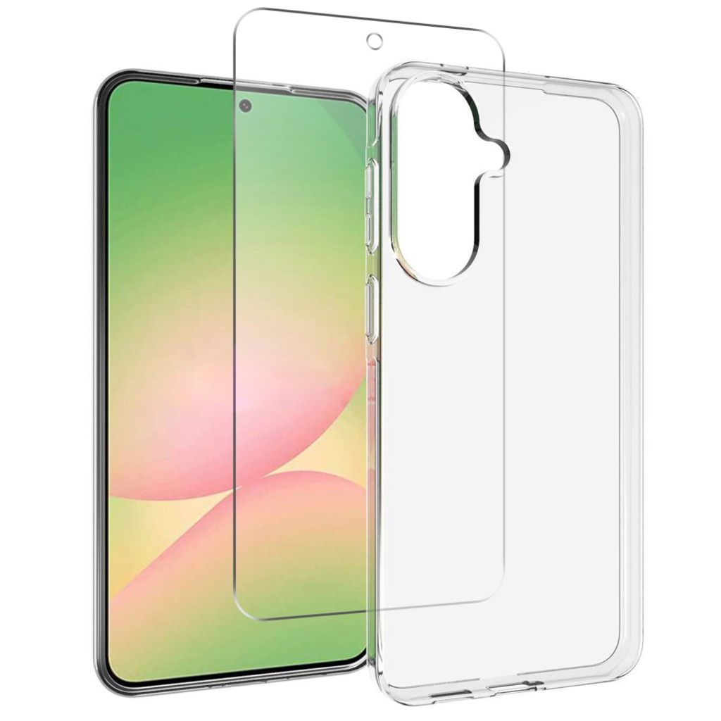 Produktbild för Skal TPU och skärmskydd tempered glass för Samsung Galaxy A57 5G