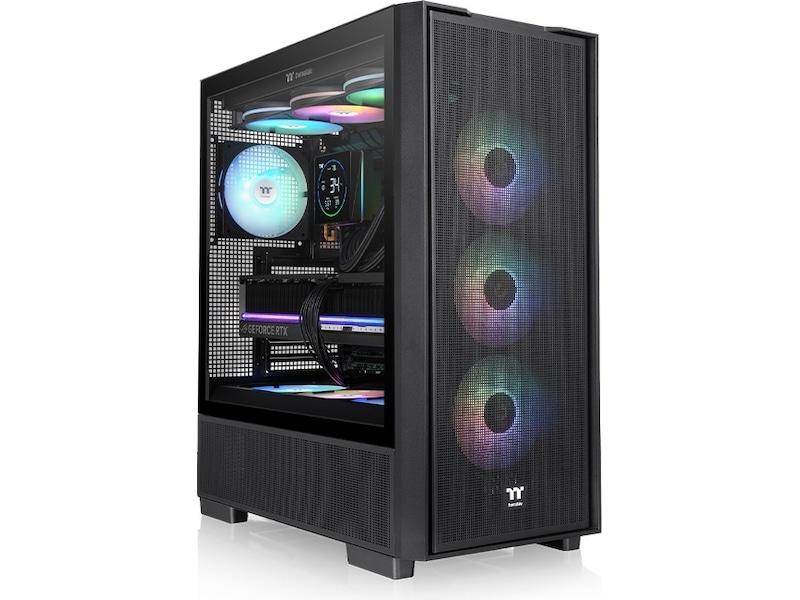Produktbild för Thermaltake S380 TG ARGB Mid Tower - Svart