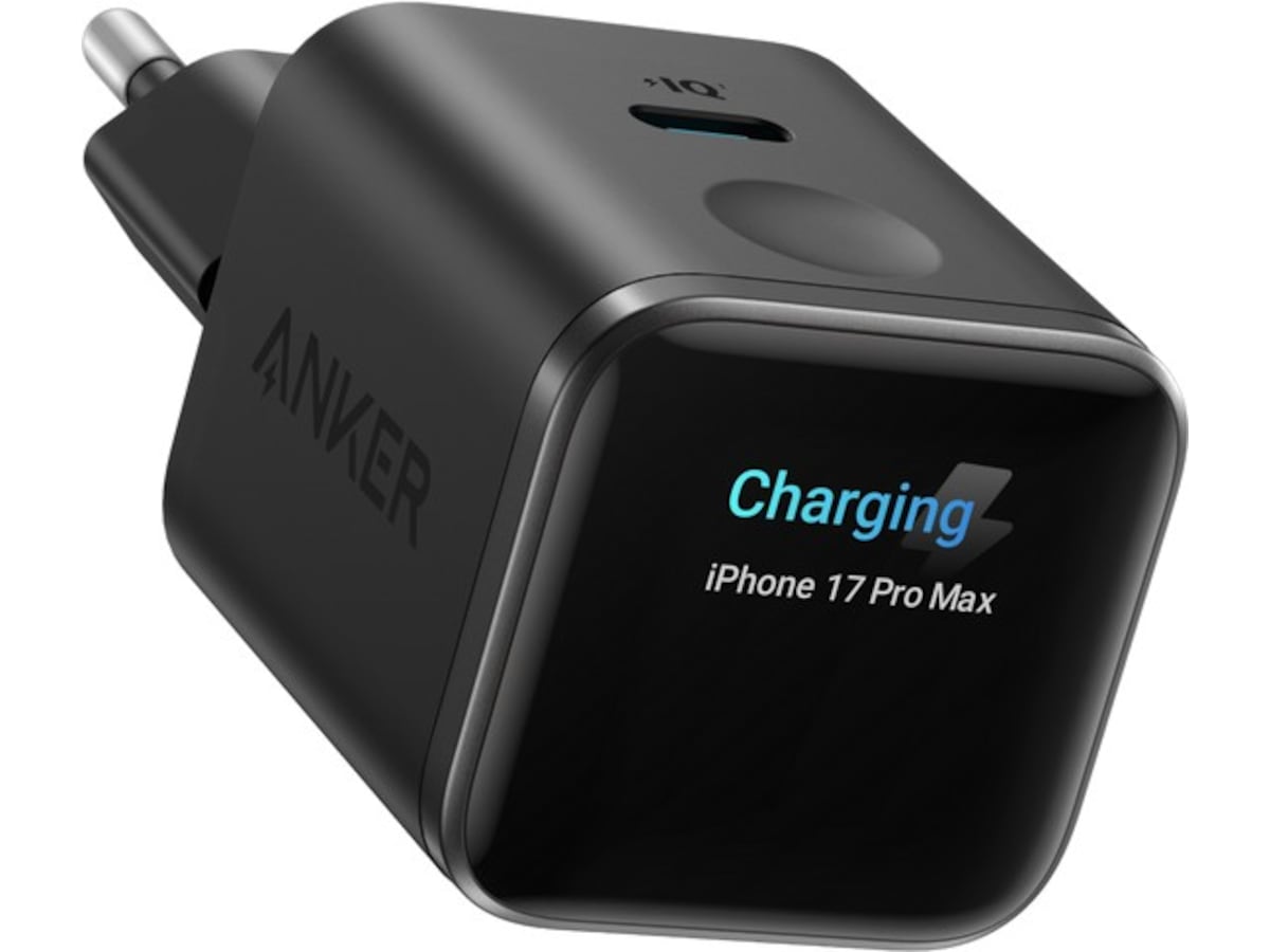 Produktbild för Anker Nano 45W Smart Display Charger (svart)