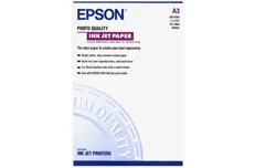 Produktbild för Epson Photo Quality Ink Jet - A3 - 104gr - Matt - 100 ark