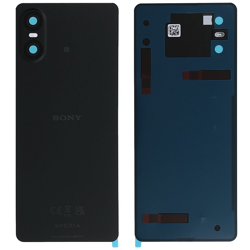 Produktbild för Sony Xperia 10 VI (XQ-ES54 / XQ-ES72) - Baksidebyte - Svart