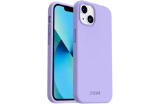 Produktbild för SiGN Liquid Silicone Case for iPhone 14 Plus - Lavender