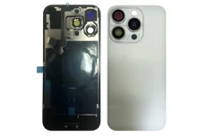 Produktbild för Apple iPhone 16 Pro Max - Baksidebyte - Vit Titanium