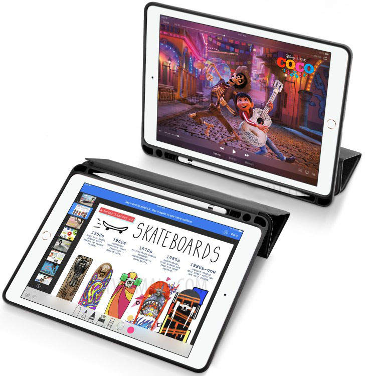 Produktbild för DUX DUCIS iPad 9.7 5/6 Tri-Fold cover - Black