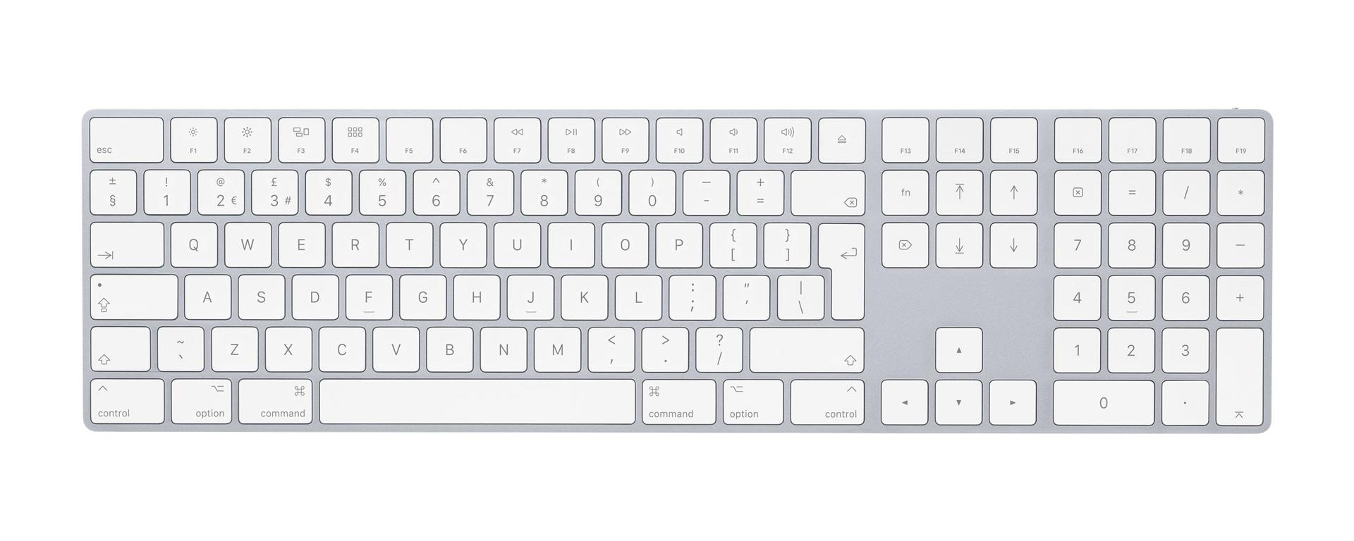 Produktbild för Apple Magic Keyboard med numerisk del - Swedish - Grade C