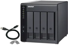Produktbild för QNAP TR-004 - 4-bay - RAID - USB 3.0 - DAS