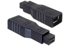 Produktbild för DeLock Adapter FireWire 9 pin male to 6 pin female