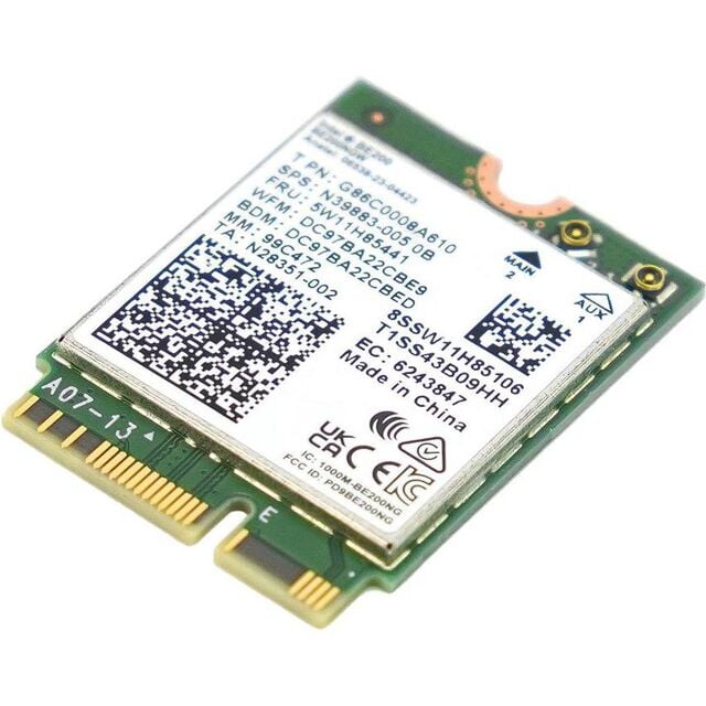 Produktbild för Lenovo Intel Wi-Fi 6 AX201 2*2ax+BT5.0 PCIE non-vPro