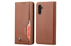 Produktbild för Taltech Samsung Galaxy A13 5G wallet cover - Brown