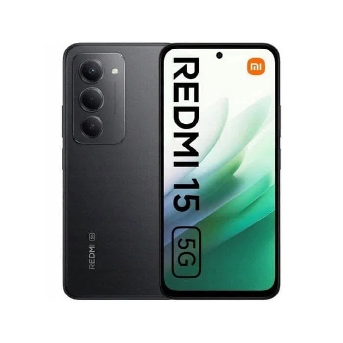 Produktbild för Xiaomi Redmi 15 5G - 128GB - Midnight Black - Grade A+