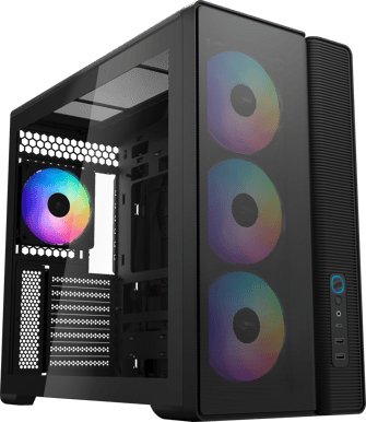 Produktbild för Sama S50 Black Mid-tower Case