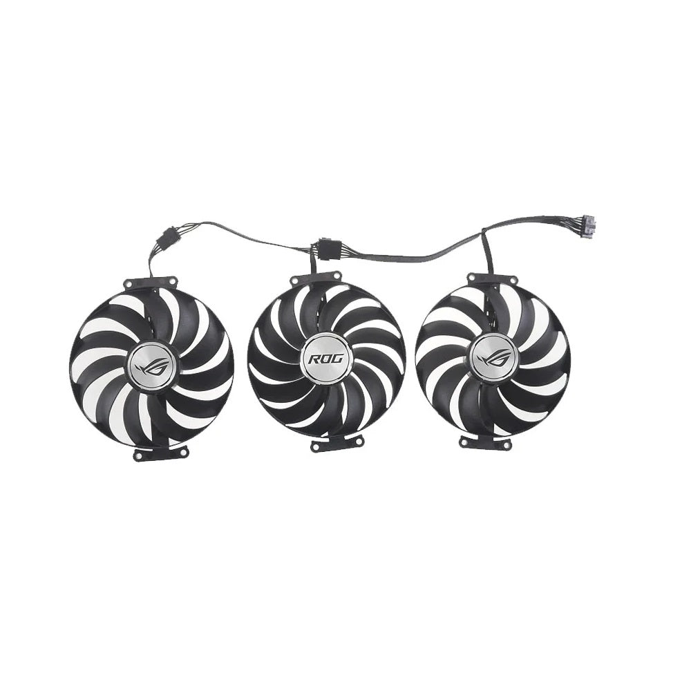 Produktbild för Kompatibelt ROG STRIX RTX 3060 Ti / 3070 / 3070 Ti / 3080 / 3080 Ti / 3090 GPU Fans