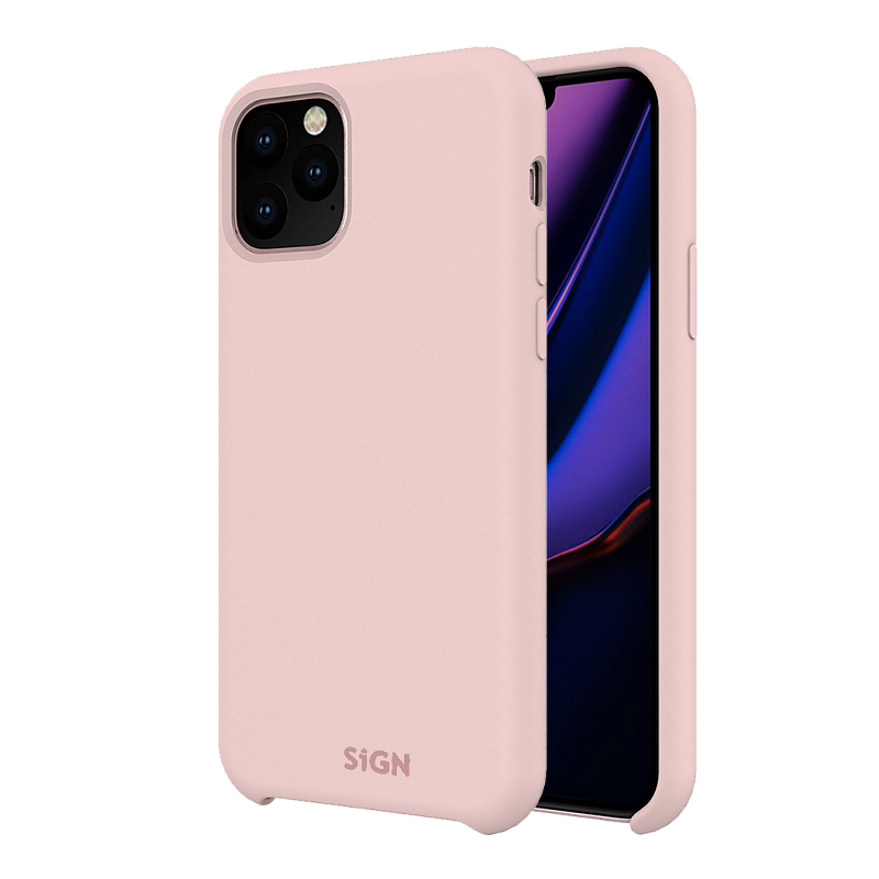 Produktbild för SiGN Liquid Silicone skal för iPhone 11 & XR - Rosa