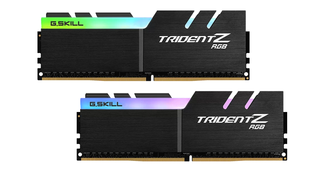 Produktbild för G.Skill Trident Z RGB - 32GB (2 x 16 GB) DDR4 - 3600MHz - AMD