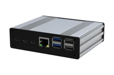 Produktbild för Raspberry Pi 4 Model B - 5 Multicomp Pro PRO5 Skal - Svart/Silver